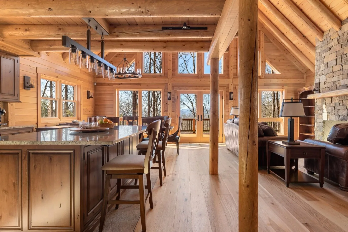 Cedar Haven custom log home