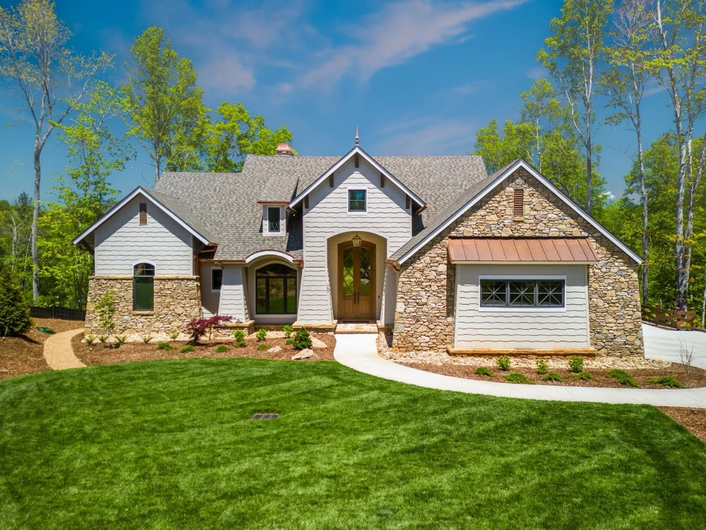 East Asheville Elevated custom home